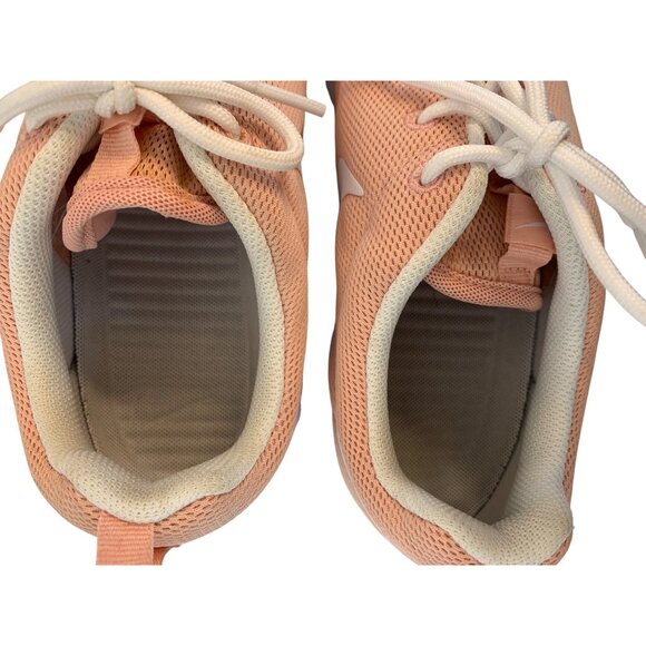 Nike Womens Roshe One Coral Stardust Knit Sneakers 844994-603 Size 10 E9057 - Picture 7 of 9